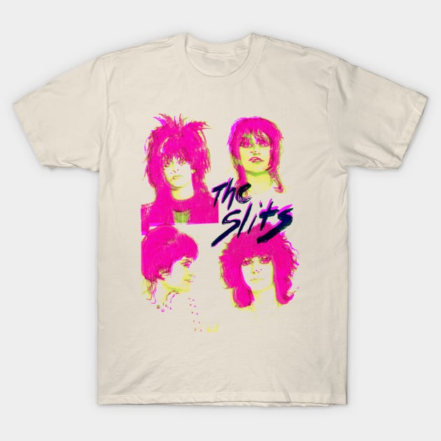 The Slits T-Shirt by HAPPY TRIP PRESS